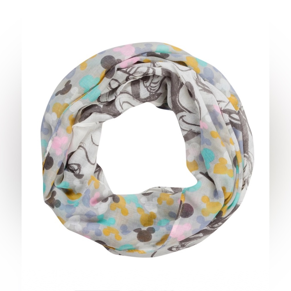 Disney X Codello Multicolor Mickey Mouse Infinity Scarf
